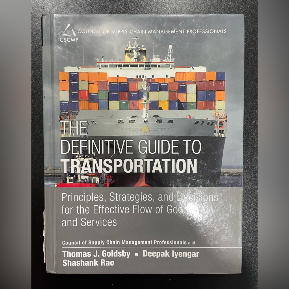 Pearson The Definitive Guide to Transportation - Gray and Multicolor